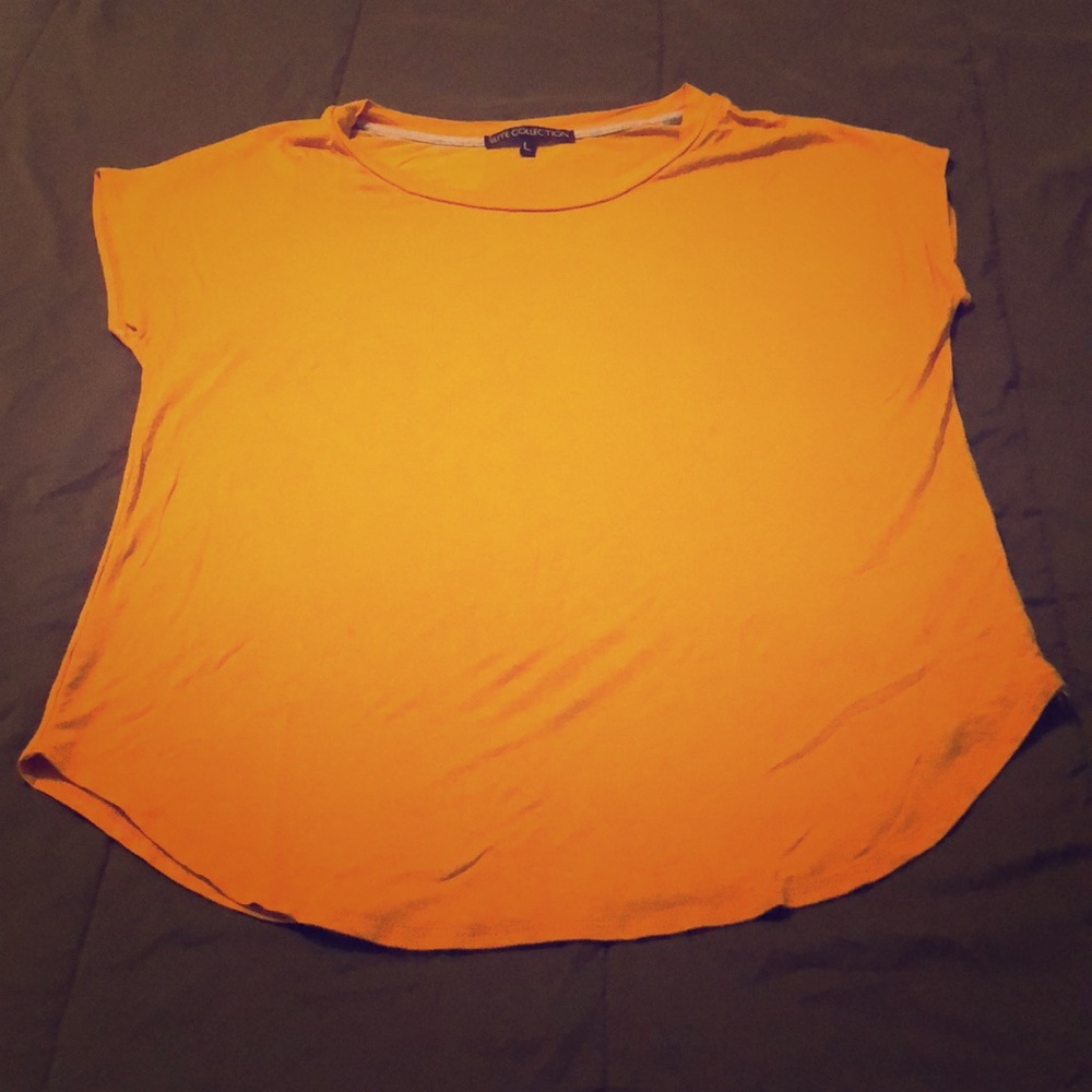Elite Collection Mustard Shirt L